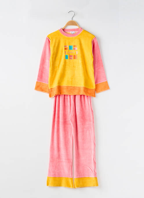 Pyjama rose TITI DE LA LUNE pour fille