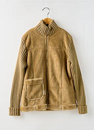Veste casual coupe droite beige ATTITUDE fille
