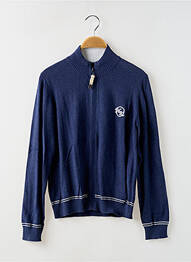 Gilet manches longues fermeture zippée sur le devant bleu NUKUTAVAKE garcon