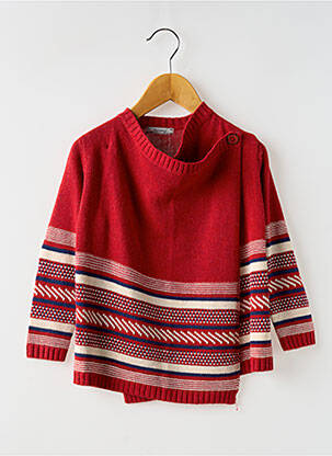 Gilet manches longues manches longues rouge MAYORAL fille