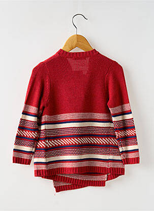 Gilet manches longues manches longues rouge MAYORAL fille