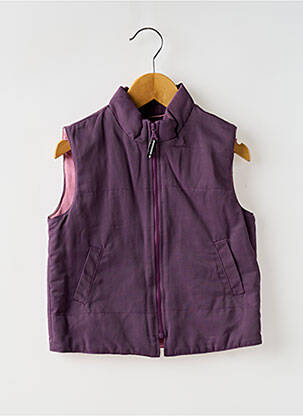 Doudoune sans capuche sans capuche violet COUDEMAIL fille