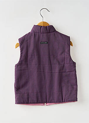 Doudoune sans capuche sans capuche violet COUDEMAIL fille