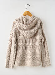 Gilet manches longues beige MAYORAL pour fille seconde vue