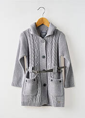 Gilet manches longues gris MAYORAL pour fille seconde vue