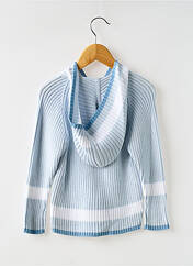 Gilet manches longues bleu BERLINGOT pour garçon seconde vue