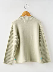 Gilet manches longues gris P'TITES CANAILLES pour garçon seconde vue