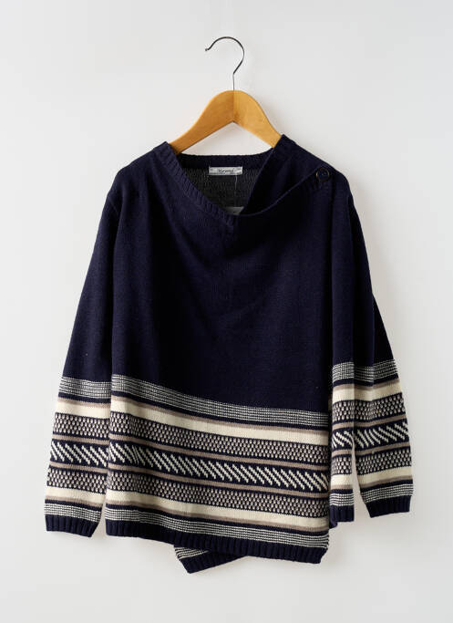 Gilet manches longues bleu MAYORAL pour fille