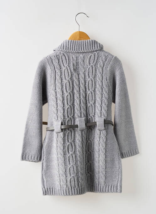 Gilet manches longues gris MAYORAL pour fille