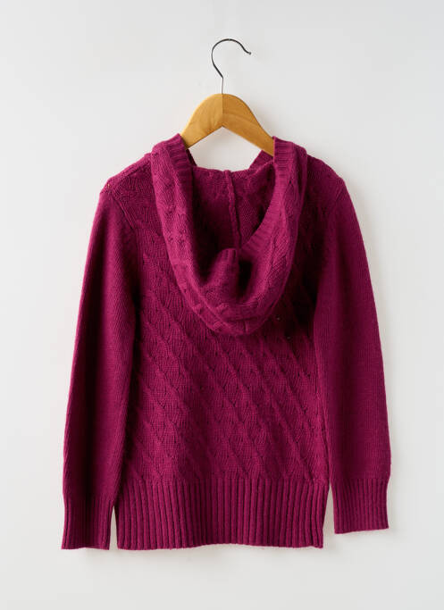 Gilet manches longues violet CKS pour fille