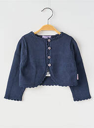 Boléro coupe droite bleu COUDEMAIL fille