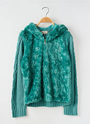 Gilet manches longues bleu MAYORAL pour fille seconde vue