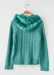 Gilet manches longues bleu MAYORAL pour fille seconde vue