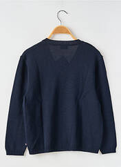 Gilet manches longues bleu COUDEMAIL pour garçon seconde vue