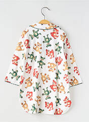 Chemise de nuit blanc COUDEMAIL pour fille seconde vue