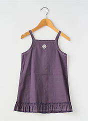 Robe mi-longue violet ELLE EST OU LA MER pour fille seconde vue