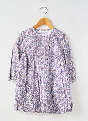 Robe mi-longue violet MAYORAL pour fille seconde vue