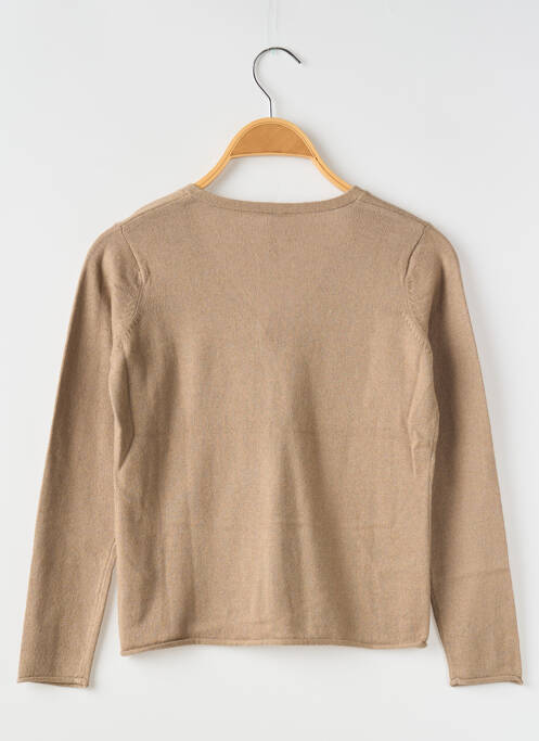 Gilet manches longues beige CLUB pour enfant