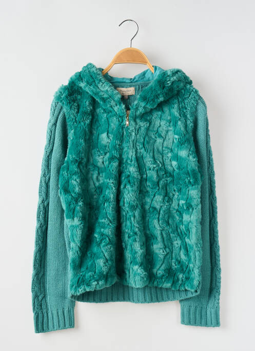 Gilet manches longues bleu MAYORAL pour fille