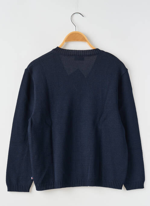 Gilet manches longues bleu COUDEMAIL pour garçon