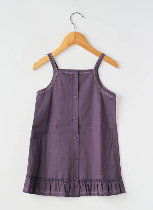 Robe mi-longue violet ELLE EST OU LA MER pour fille