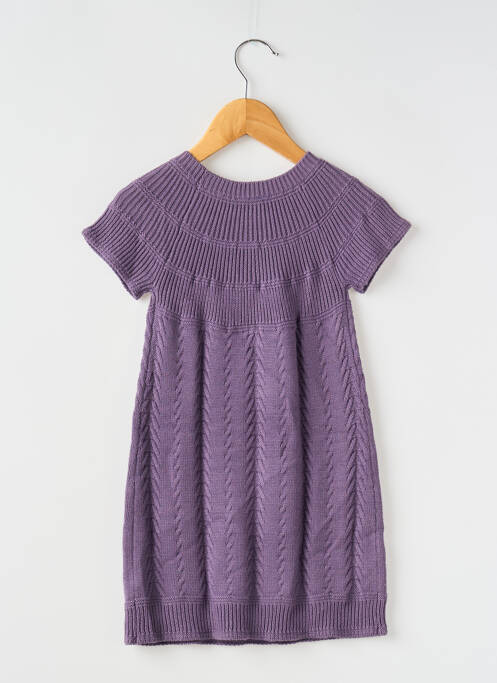 Robe mi-longue violet MAYORAL pour fille