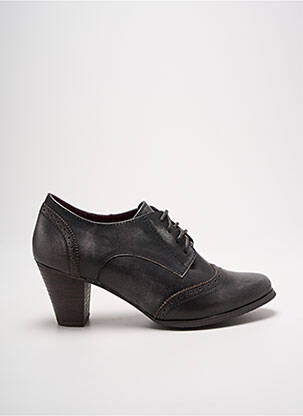 Bottines/boots matière lisse talon de 7 à 9cm gris LAURA VITA femme