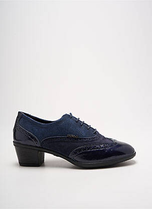 Derbies bleu ENVAL SOFT pour femme