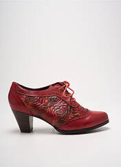 Derbies rouge LAURA VITA pour femme seconde vue