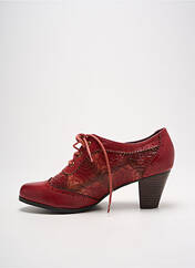 Derbies rouge LAURA VITA pour femme seconde vue