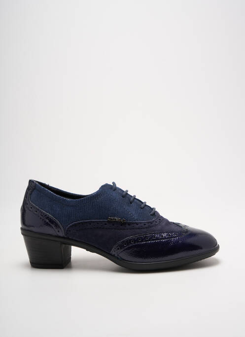 Derbies bleu ENVAL SOFT pour femme