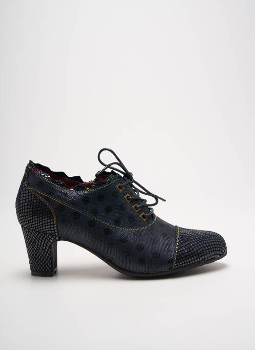 Derbies bleu LAURA VITA pour femme