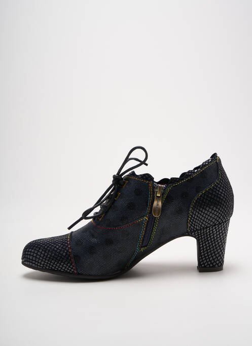 Derbies bleu LAURA VITA pour femme