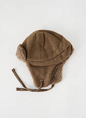 Bonnet vert P'TITES CANAILLES pour garçon seconde vue