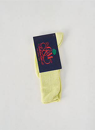 Chaussettes stretch vert COUDEMAIL enfant