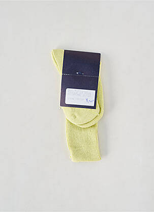 Chaussettes stretch vert COUDEMAIL enfant