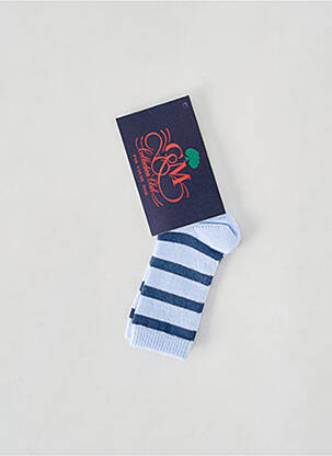 Chaussettes stretch bleu COUDEMAIL garçon