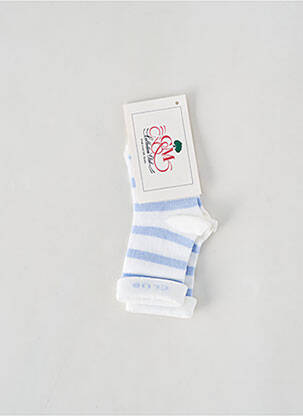 Chaussettes stretch bleu COUDEMAIL enfant