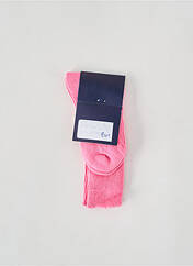 Chaussettes rose COUDEMAIL pour fille seconde vue