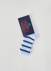 Chaussettes bleu COUDEMAIL pour garçon seconde vue