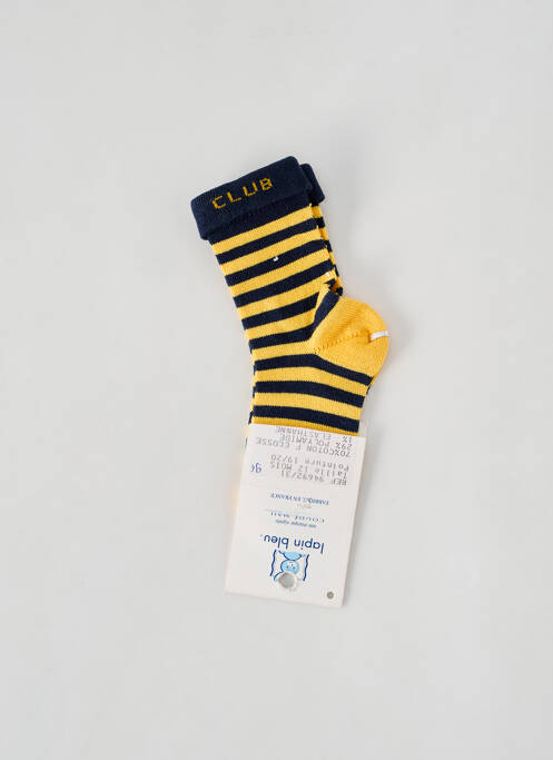 Chaussettes jaune LAPIN BLEU pour garçon