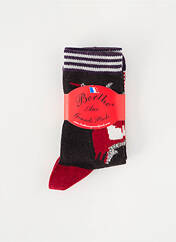 Chaussettes violet BERTHE AUX GRANDS PIEDS pour enfant seconde vue