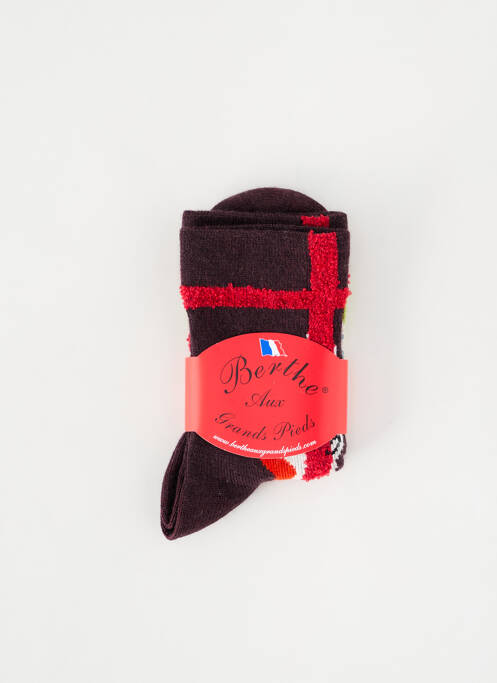 Chaussettes vert BERTHE AUX GRANDS PIEDS pour enfant