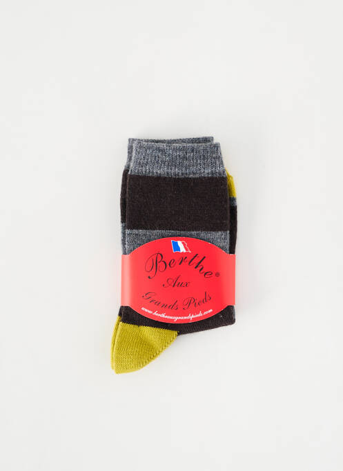 Chaussettes vert BERTHE AUX GRANDS PIEDS pour enfant