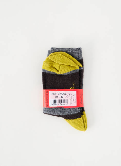 Chaussettes vert BERTHE AUX GRANDS PIEDS pour enfant