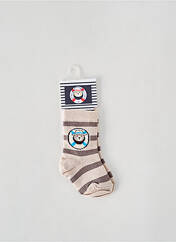 Chaussettes beige ELLE EST OU LA MER pour garçon seconde vue