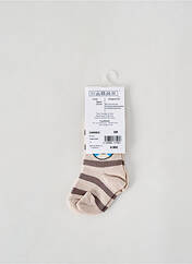 Chaussettes beige ELLE EST OU LA MER pour garçon seconde vue