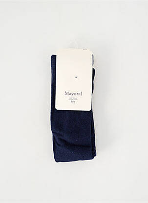 Collants stretch bleu MAYORAL fille