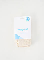 Collants beige MAYORAL pour fille seconde vue