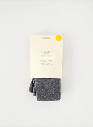 Collants gris MAYORAL pour fille